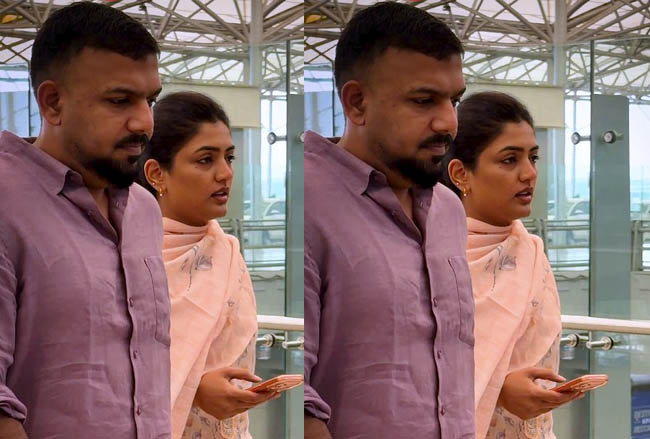 మరోసారి హాట్ టాపిక్‌గా తరుణ్, ఈషా.. ఎయిర్‌పోర్ట్ వీడియో వైరల్!